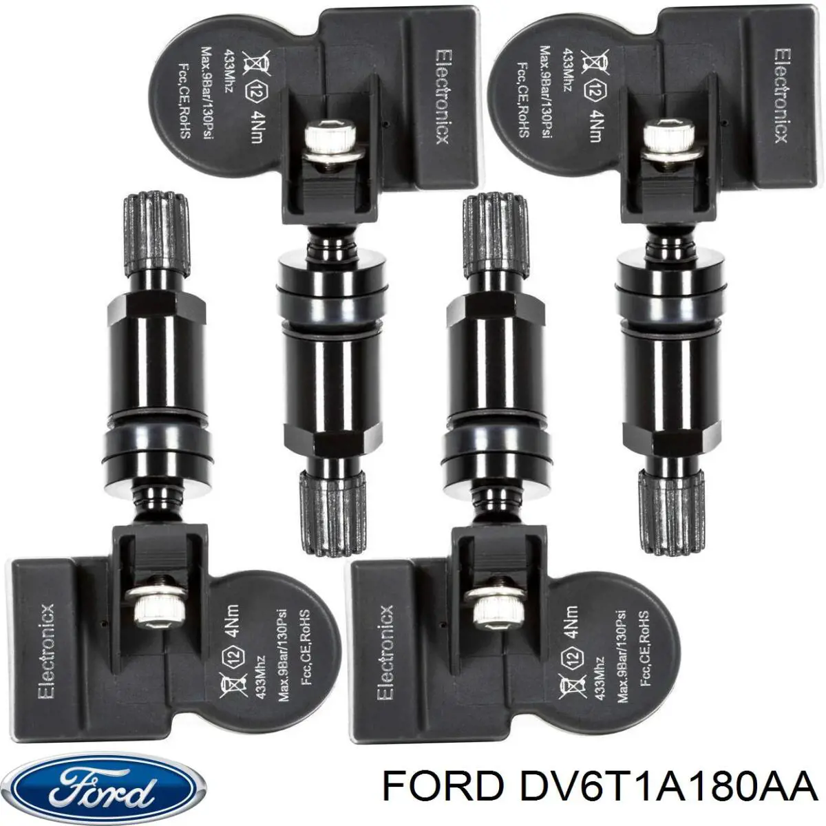 Czujnik ciśnienia w oponach DV6T1A180AA Ford