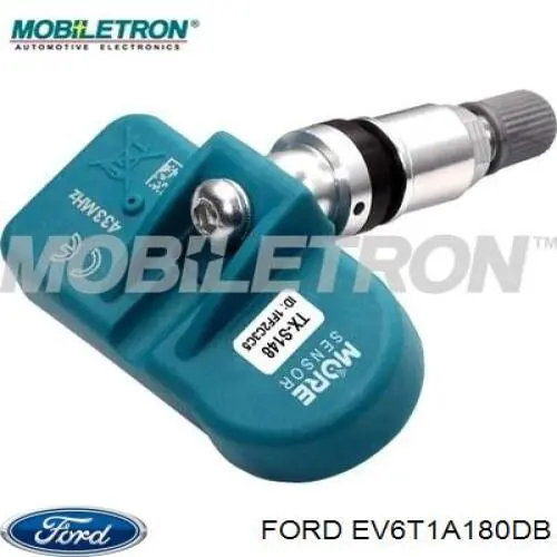 Czujnik ciśnienia w oponach EV6T1A180DB Ford