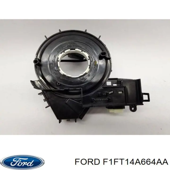 F1FT14A664AA Ford Pierścień kontaktowy AIRBAG, taśma kierownicy