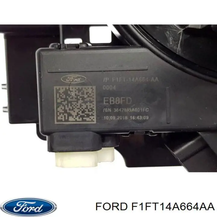 Pierścień kontaktowy AIRBAG, taśma kierownicy F1FT14A664AA Ford