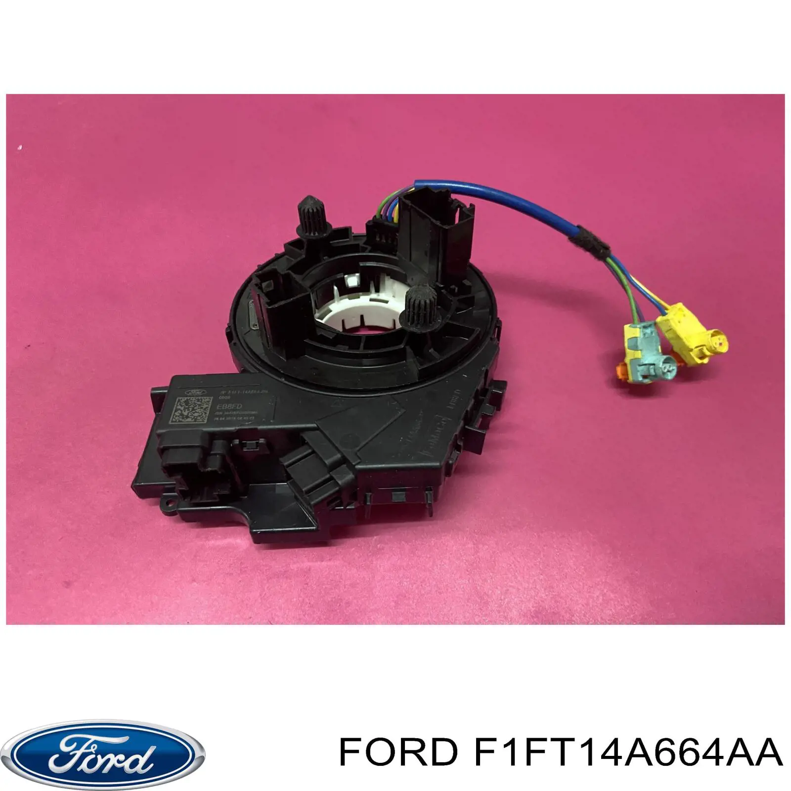Pierścień kontaktowy AIRBAG, taśma kierownicy Ford F1FT14A664AA cena, od 141,31 USD