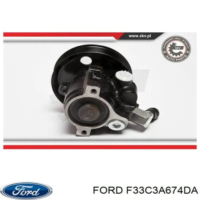 Pompa wspomagania hydraulicznego kierownicy Ford F33C3A674DA cena, od 47,67 USD