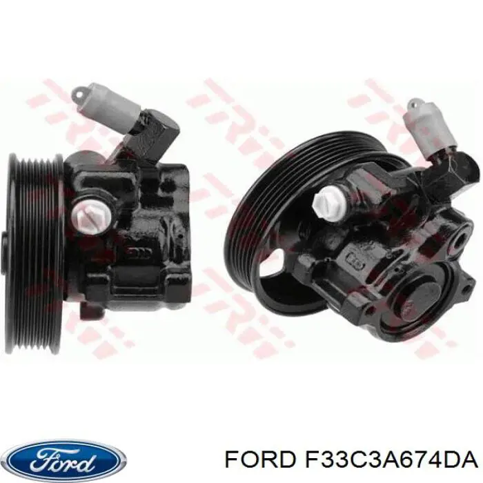 Do koszyka F33C3A674DA Ford Pompa wspomagania hydraulicznego kierownicy