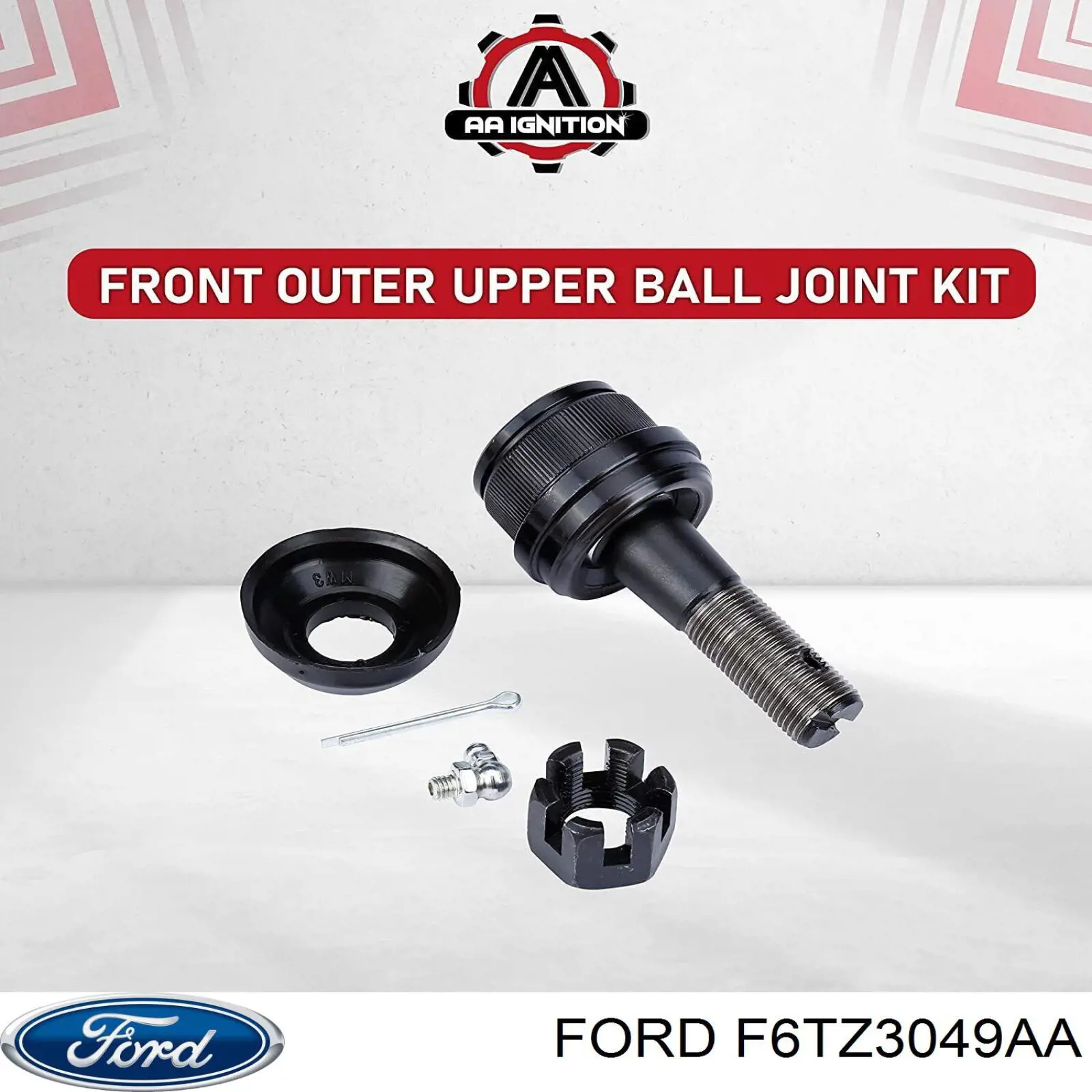 Sworzeń wahacza górny F6TZ3049AA Ford