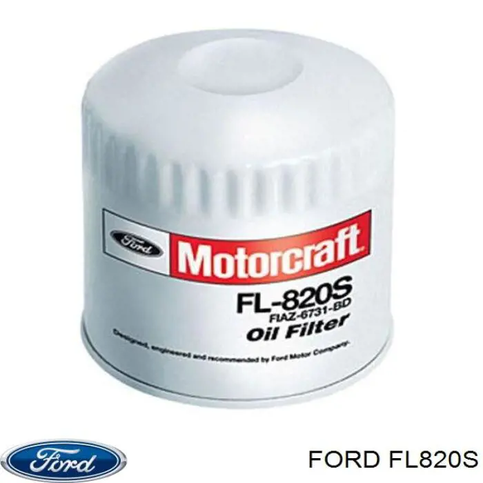 Do koszyka FL820S Ford Filtr oleju