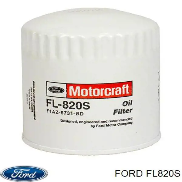 Filtr oleju FL820S Ford
