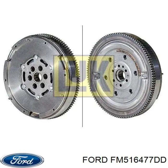 FM516477DD Ford Koło zamachowe silnika