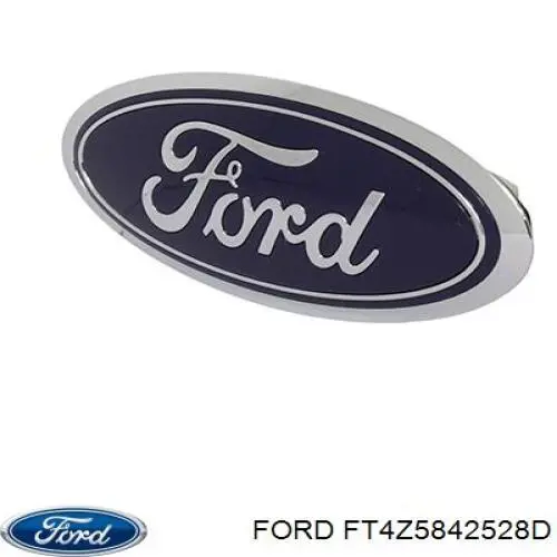Emblemat na klapę bagaznika (znaczek firmowy) do Ford Edge II CD539