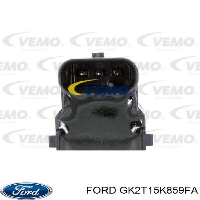 Czujnik parkowania przedni boczny Ford 6G9215K859EB cena, od 19,29 USD
