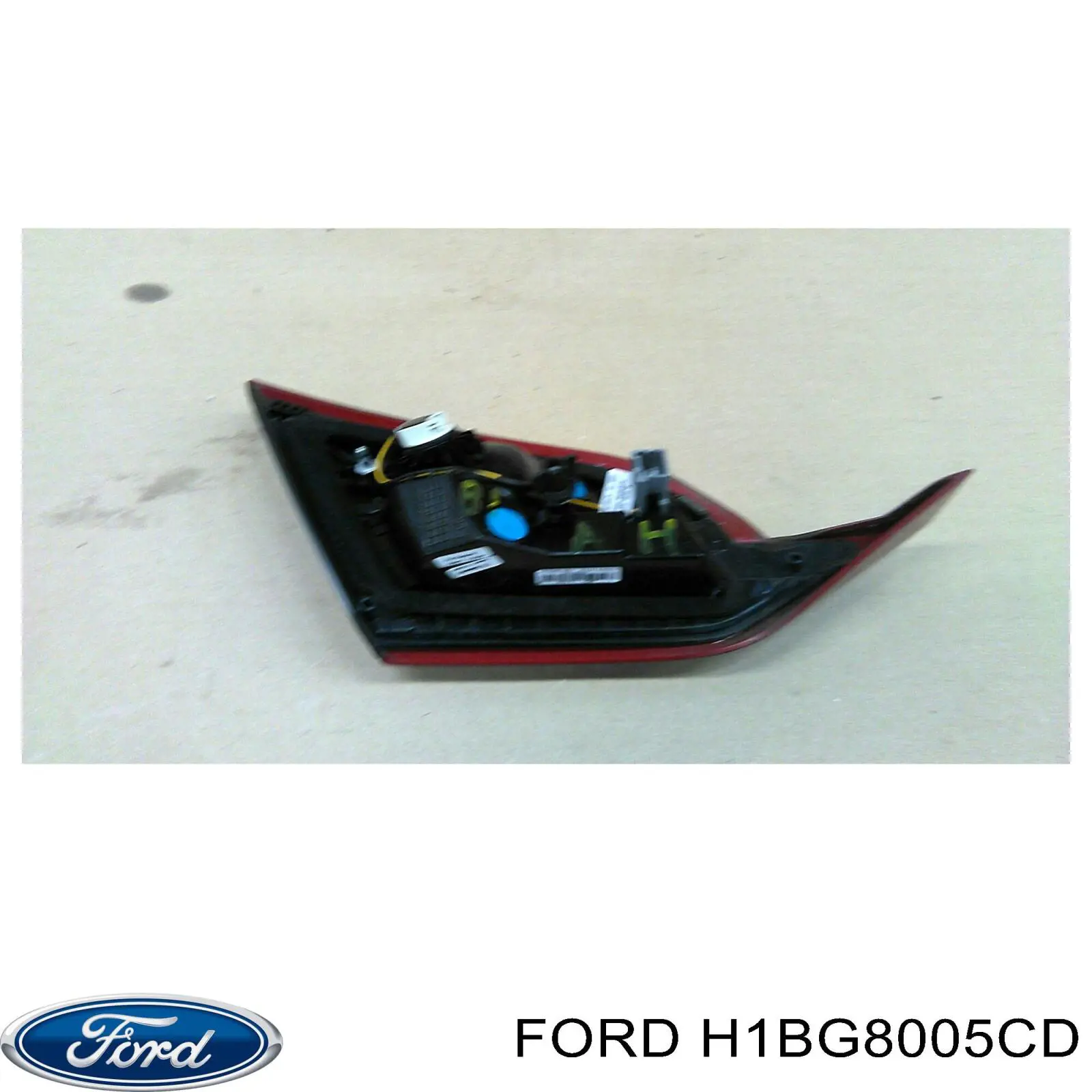 Do koszyka H1BG8005CD Ford Chłodnica silnika