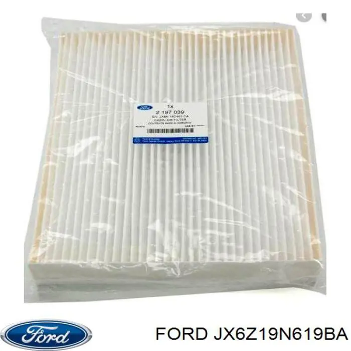 Filtr kabiny Ford JX6Z19N619BA cena, od 8,62 USD