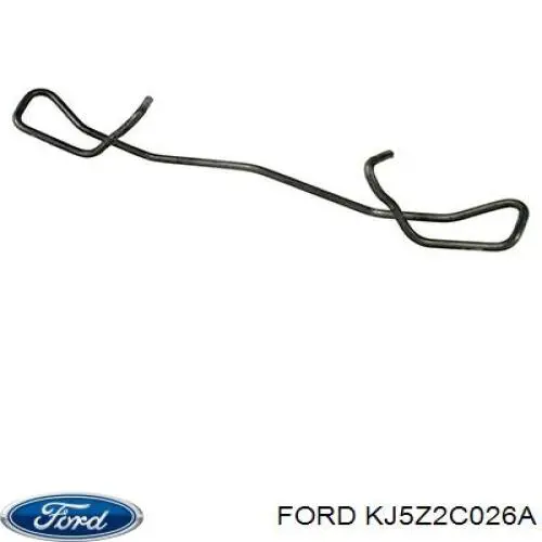 KJ5Z2C026A Ford tarcza hamulcowa tylna