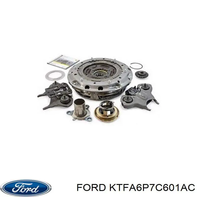 KTFA6P7C601AC Ford Zestaw sprzęgła (3 części)