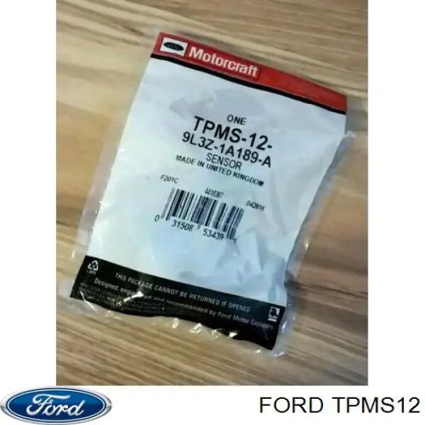 TPMS12 Ford czujnik ciśnienia w oponach