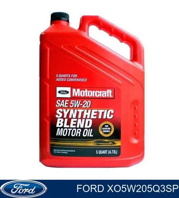 Olej do silnika Ford XO5W205Q3SP cena, od 63,01 USD