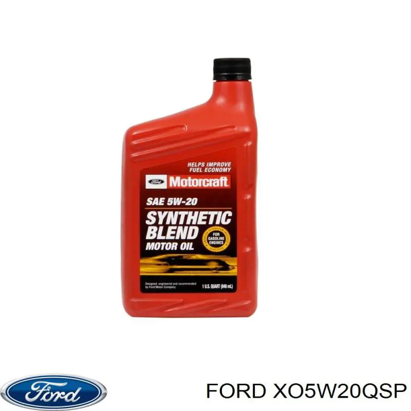 Olej do silnika Ford XO5W20QSP cena, od 19,18 USD