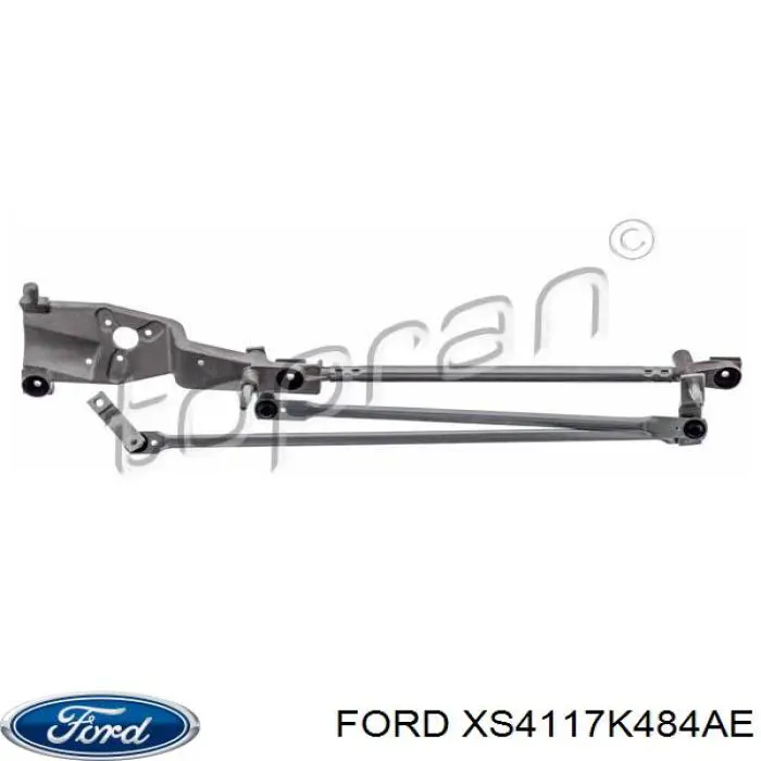 Mechanizm wycieraczek Ford XS4117K484AE cena, od 44,41 USD