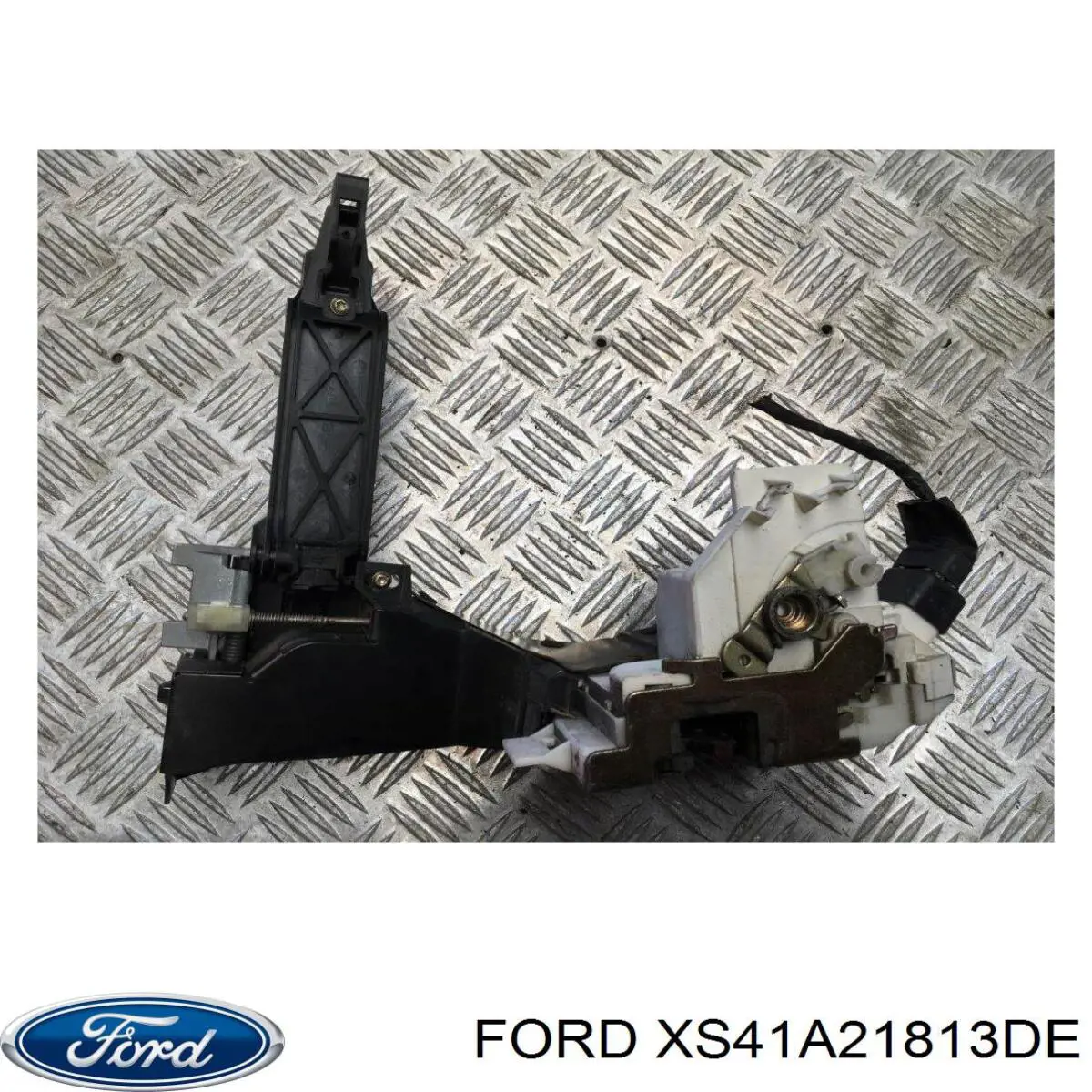 Do koszyka XS41A21813DE Ford Zamek drzwi przednich lewych