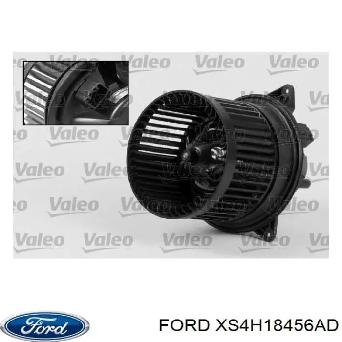 XS4H18456AD Ford Silniczek wentylatora nagrzewnicy (ogrzewacza wnętrza)
