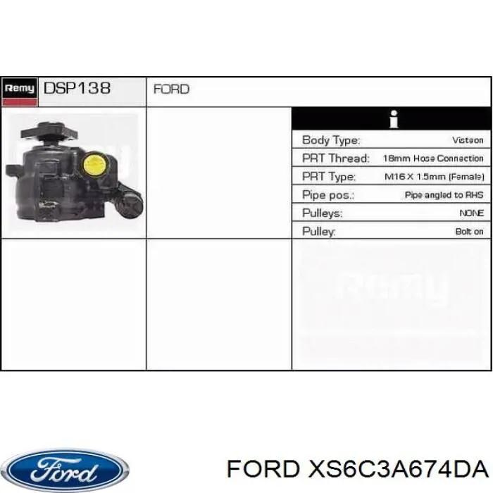 Do koszyka S5032012 Polcar Pompa wspomagania hydraulicznego kierownicy