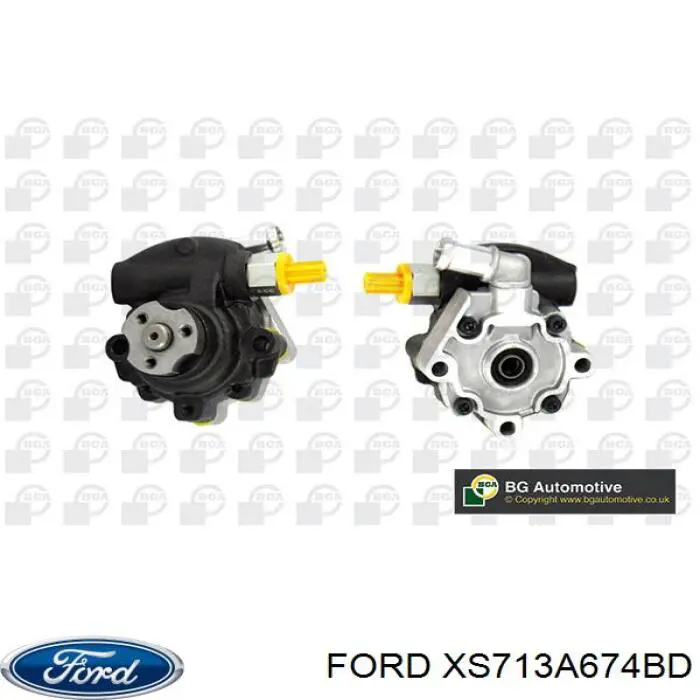 XS713A674BD Ford Pompa wspomagania hydraulicznego kierownicy