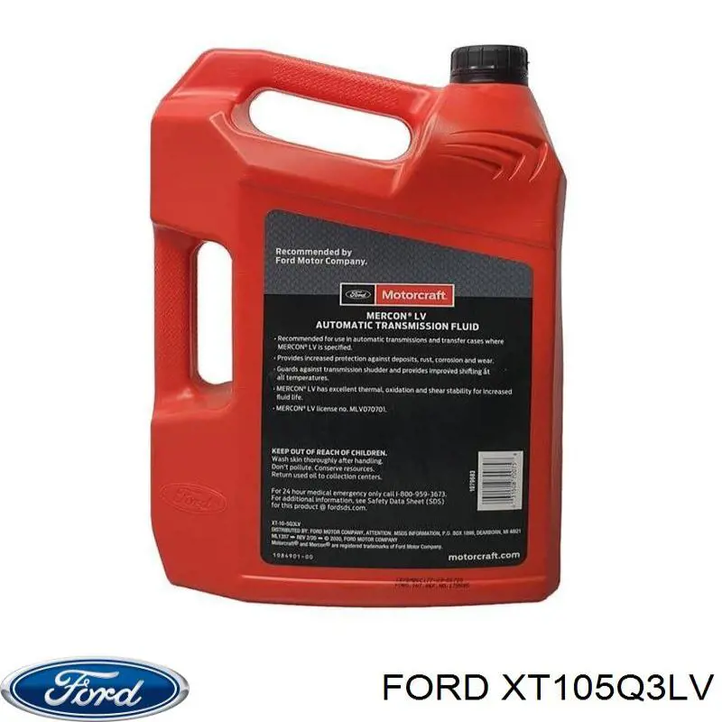XT105Q3LV Ford Olej przekładniowy