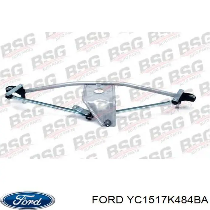 Do koszyka 4059963 Ford Mechanizm wycieraczek