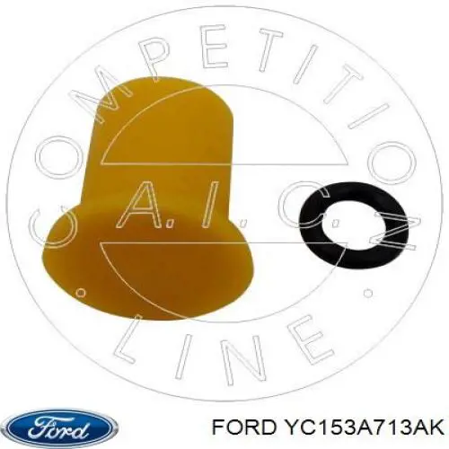 Przewód hydraulicznego układu wspomagania niskiego ciśnienia, od maglownicy (mechanizmu) do zbiornika Ford YC153A713AK cena, od 37,02 USD