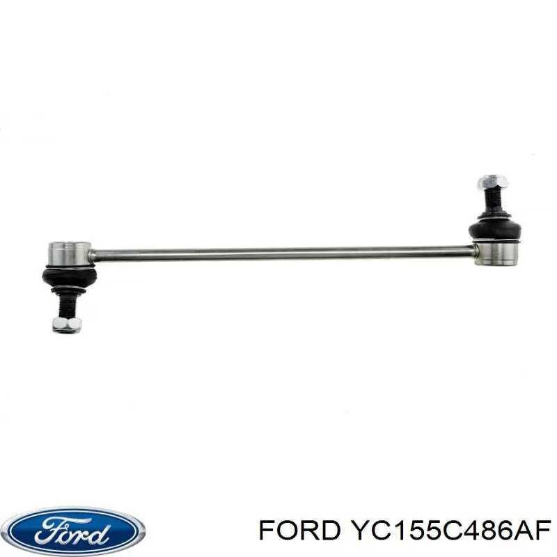 Do koszyka YC155C486AF Ford Łącznik stabilizatora tylnego