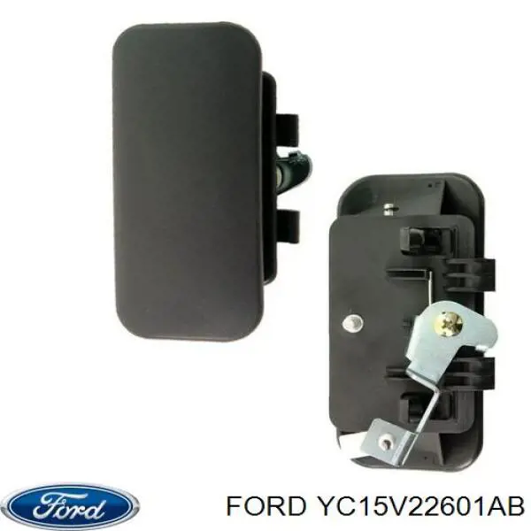 Klamka drzwi przednich wewnętrzna lewa Ford YC15V22601AB cena, od 18,08 USD