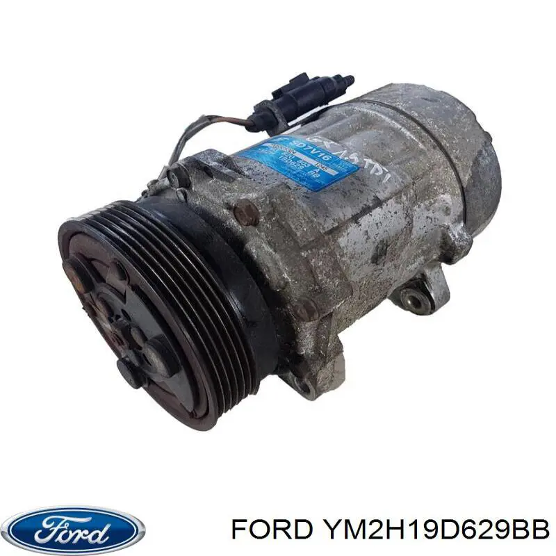Do koszyka YM2H19D629BB Ford Sprężarka klimatyzacji