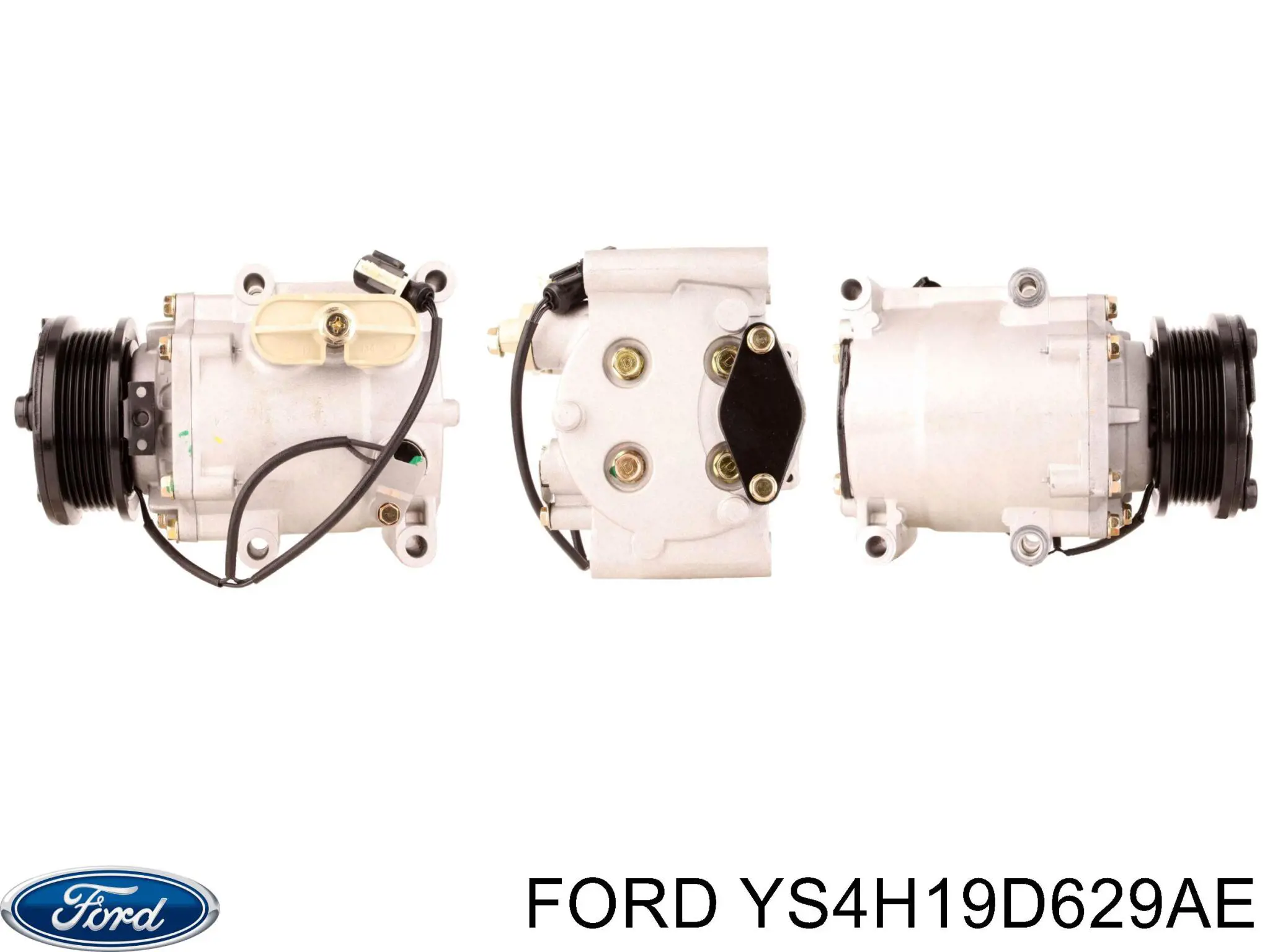 Sprężarka klimatyzacji Ford YS4H19D629AE cena, od 62,99 USD