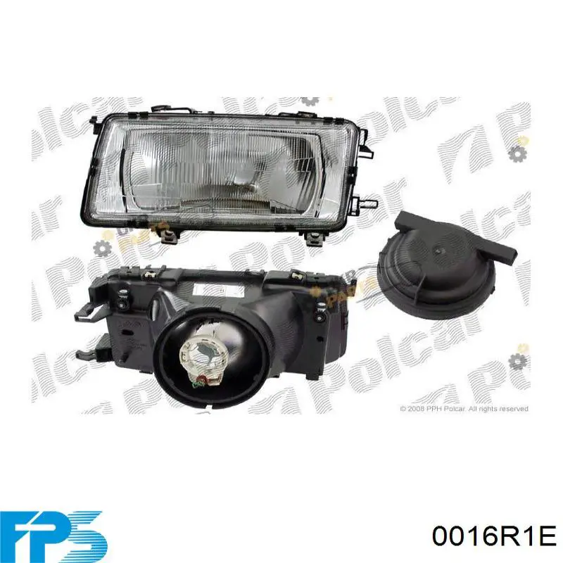 Do koszyka 0016R1E FPS Reflektor lewy