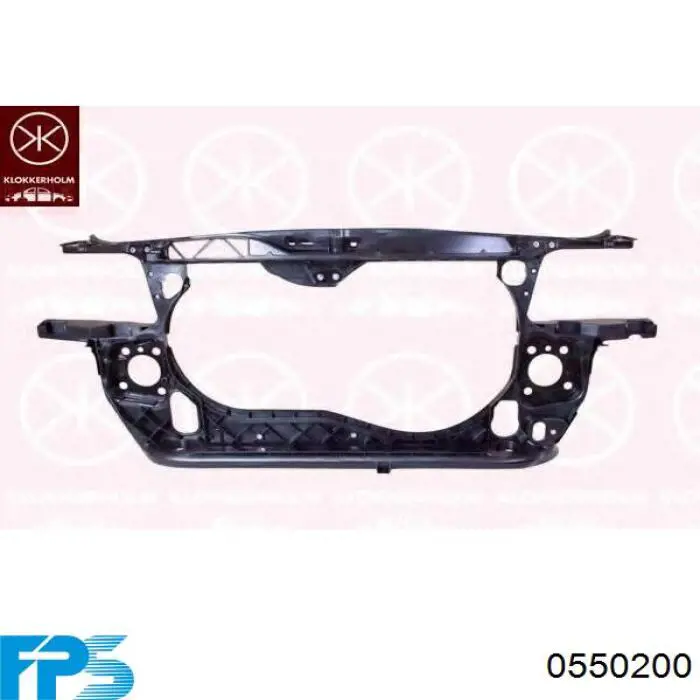Osłona chłodnicy kompletna (panel mocowania reflektorów) do Citroen Berlingo  M