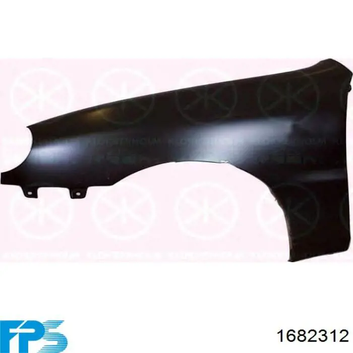 Błotnik przedni prawy Nissan Maxima sedana (A32) (1994 - 2000) cena, od 66,57 USD