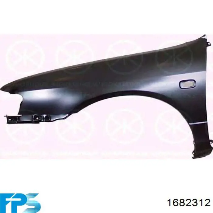 Błotnik przedni prawy 1682312 FPS