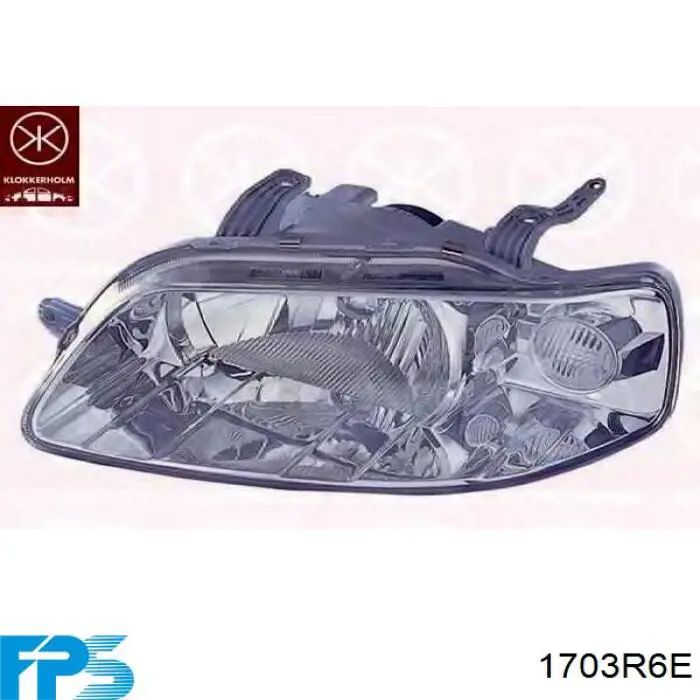 Do koszyka 96540150 General Motors Reflektor prawy