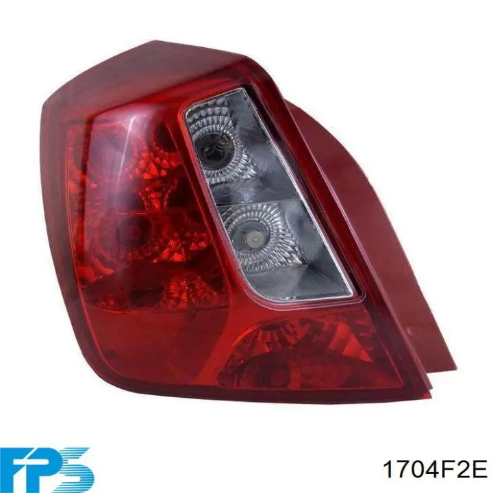 Do koszyka 0160111F2C Tempest Lampa zespolona tylna prawa