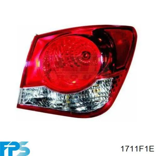Lampa zespolona tylna lewa zewnętrzna TYC FP1711F1T cena, od 98,75 USD