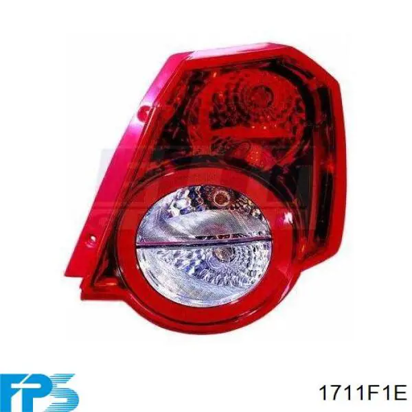 Lampa zespolona tylna lewa zewnętrzna FP1711F1T TYC