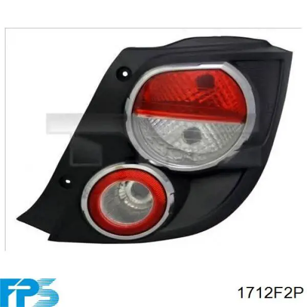 Do koszyka Lampa zespolona tylna prawa Chevrolet Aveo III T300