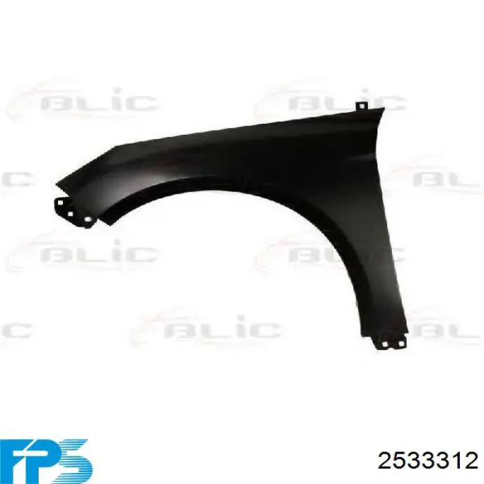 Do koszyka P4M51A16008DA Ford Błotnik przedni prawy