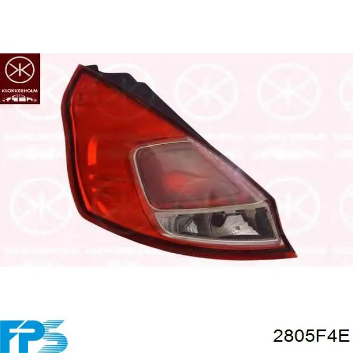 Do koszyka RS1022A01AR00F00 Ford Lampa zespolona tylna prawa