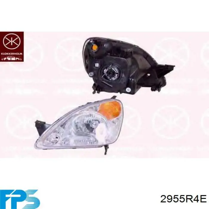 Do koszyka Reflektor prawy Honda CR-V I RD