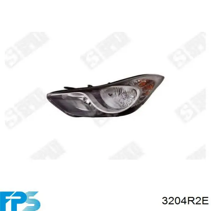 Reflektor prawy Hyundai Elantra IV sedana (HD) (2006 - 2011) cena, od 31,37 USD