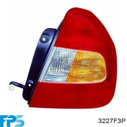 Do koszyka 0270741F3C Tempest Lampa odblaskowa zderzaka tylnego lewa