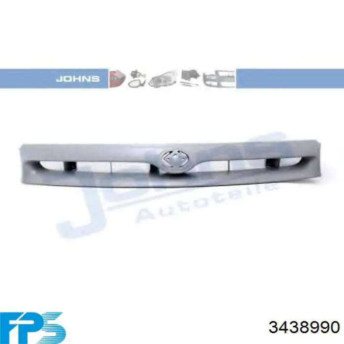 Atrapa chłodnicy do Mazda 626 III GD