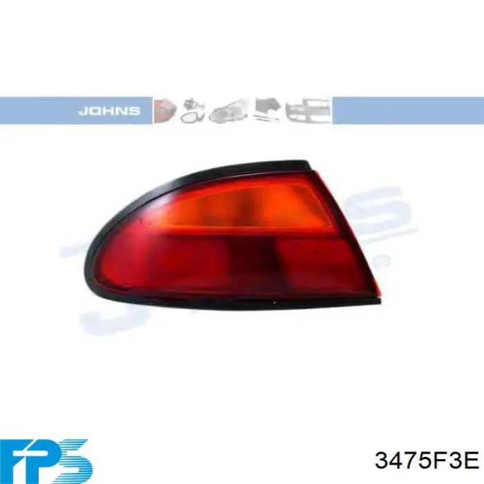 Lampa zespolona tylna lewa Mazda 323 F VI hatchback (BJ) (1998 - 2003) cena, od 91,09 USD