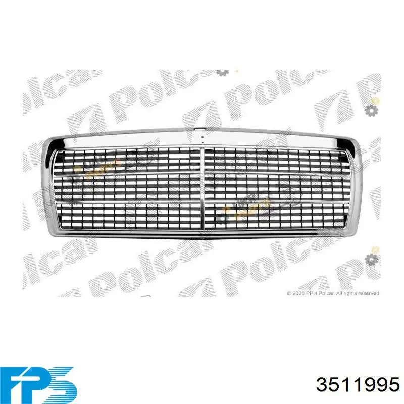 Do koszyka Atrapa chłodnicy Mercedes C 190 W201