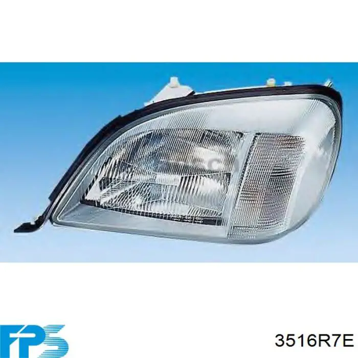 Do koszyka Reflektor lewy Mercedes S  W140